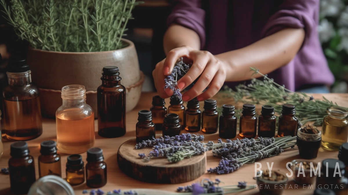 Aromaterapia a cura pelos óleos essenciais