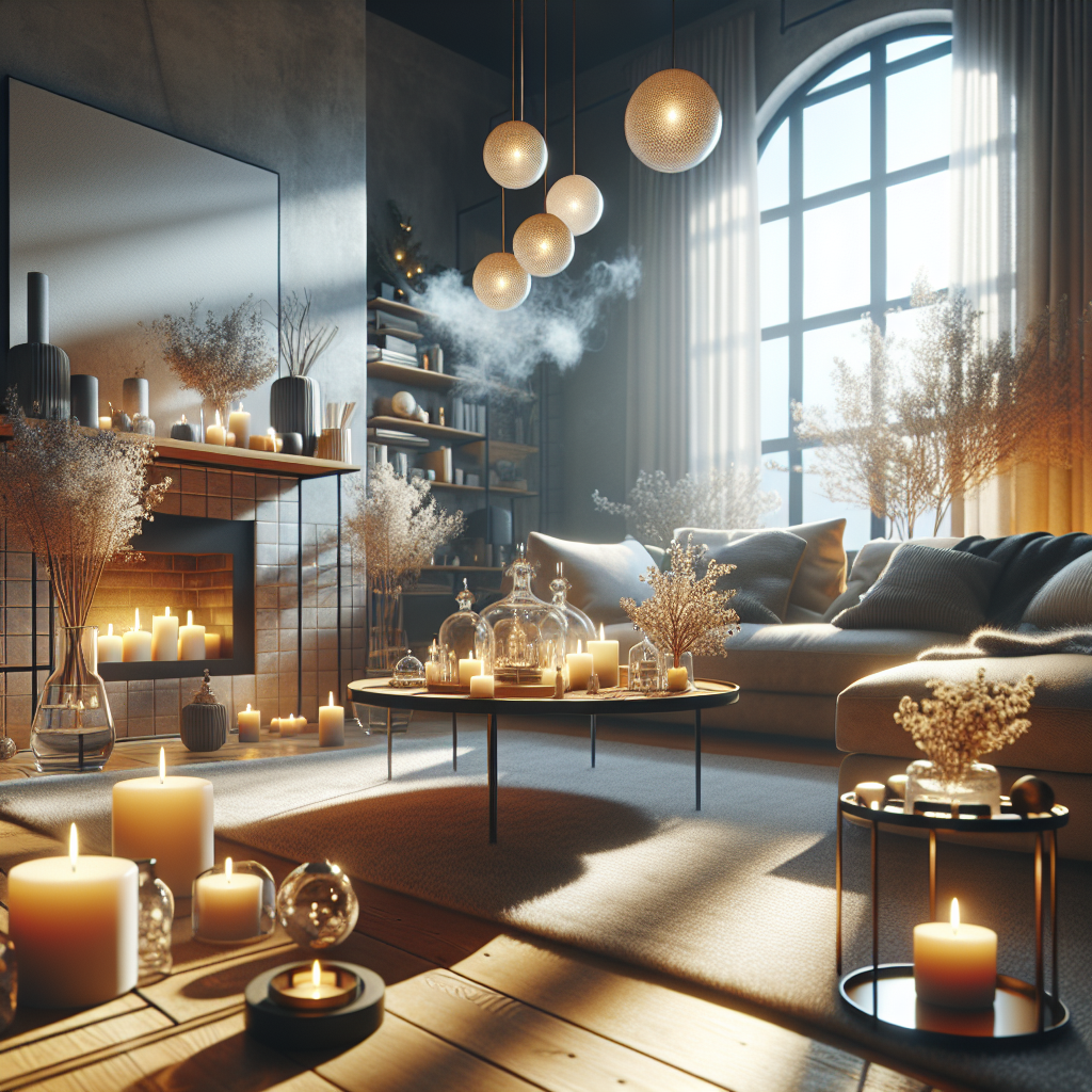 Como Criar Ambientes Aconchegantes para o Inverno com Aromas