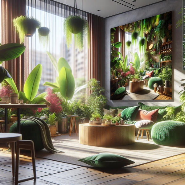A Importância das Cores e Aromas na Decoração Sustentável