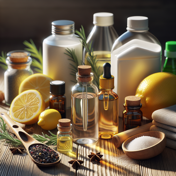 Uma Vida Aromática: Limpeza Natural com Óleos Essenciais