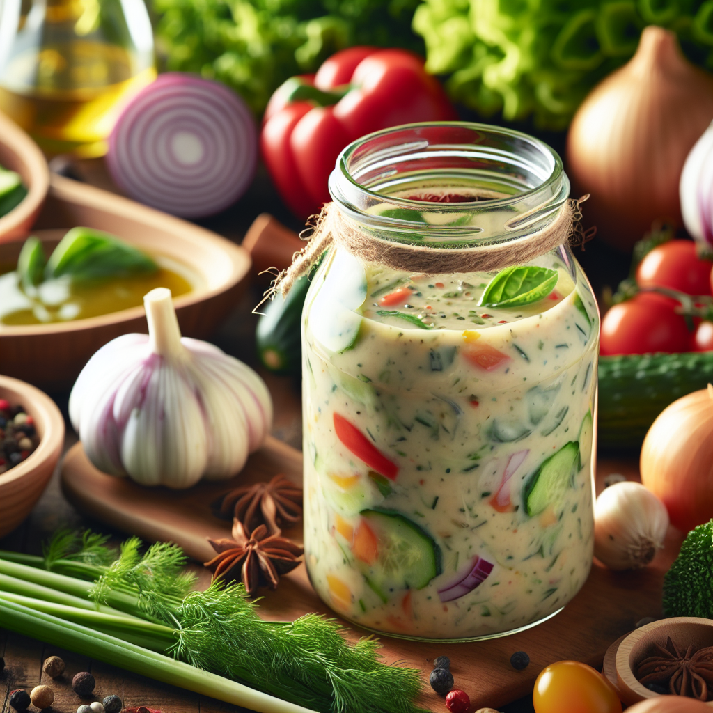 Molho para Salada Delicioso!