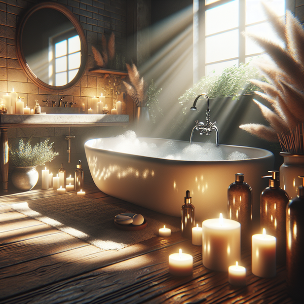 Dicas para um Banho Relaxante Noturno com Aromaterapia