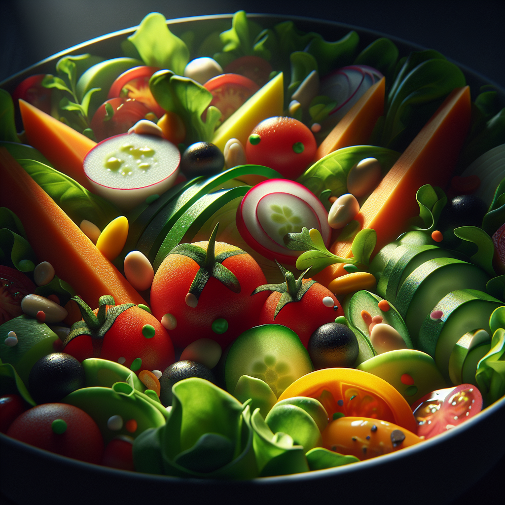 Saladas Nutritivas: Transformando Sua Alimentação