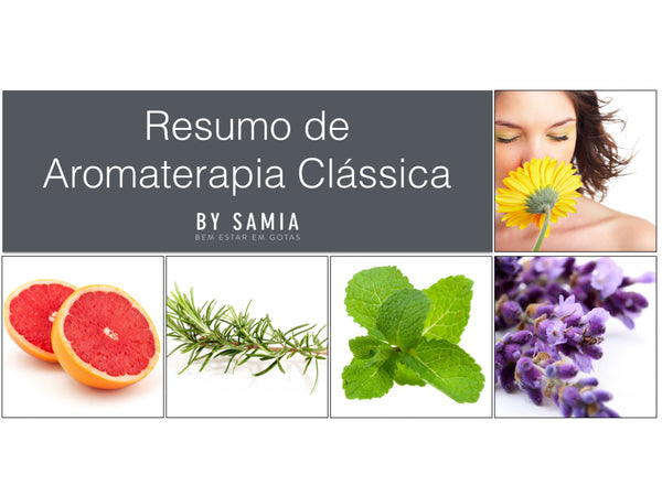 E-book: Resumo das propriedades dos óleos essenciais