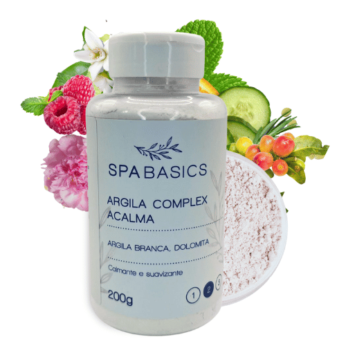 Argila Branca Complex Acalma Spa Basics 200g