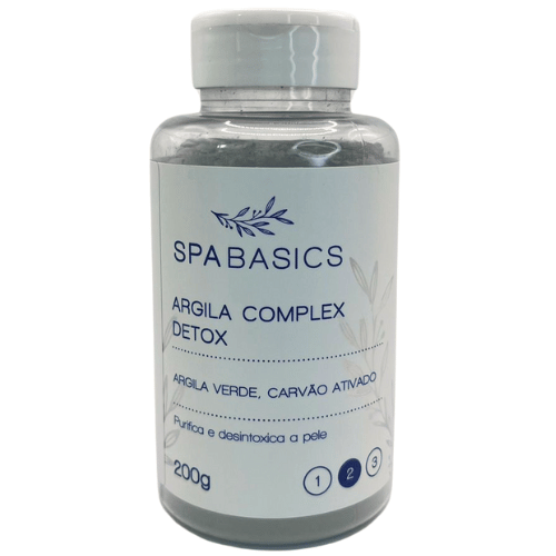 Argila Verde Complex Detox Oleosidade Spa Basics 200g
