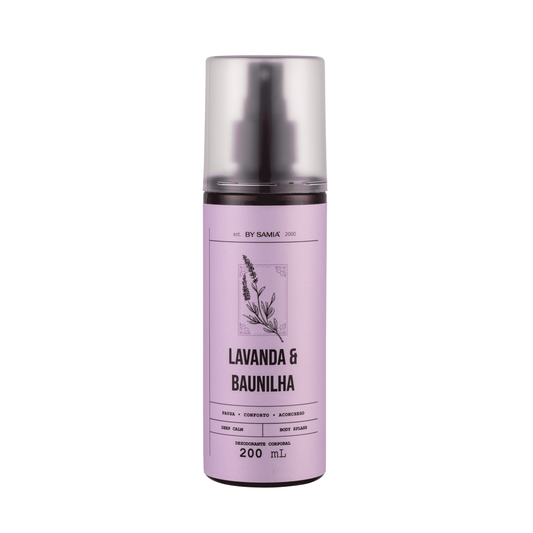 Body Splash Lavanda & Baunilha Deep Calm