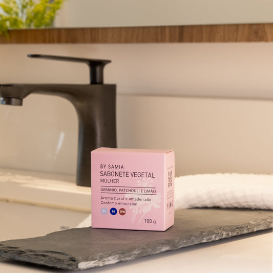 Sabonete em Barra Vegetal Mulher 100g