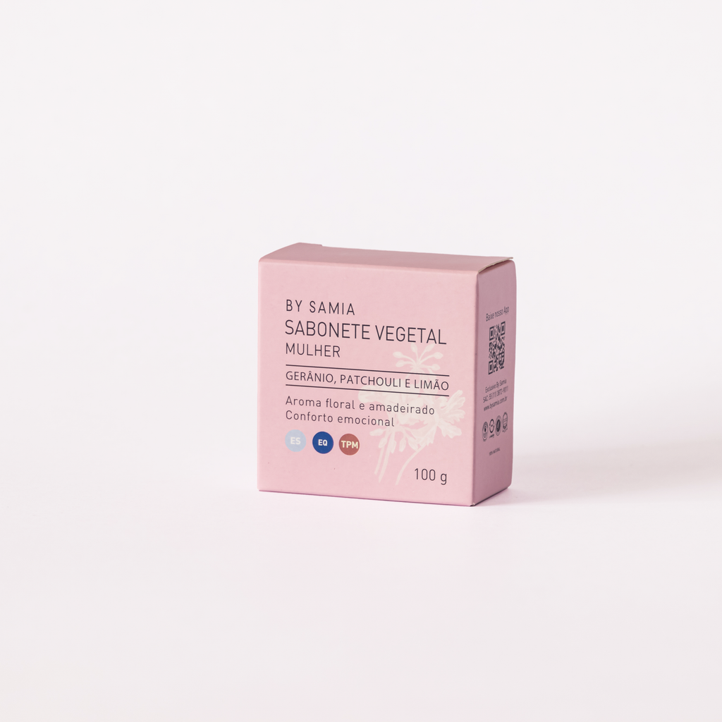 Sabonete em Barra Vegetal Mulher 100g