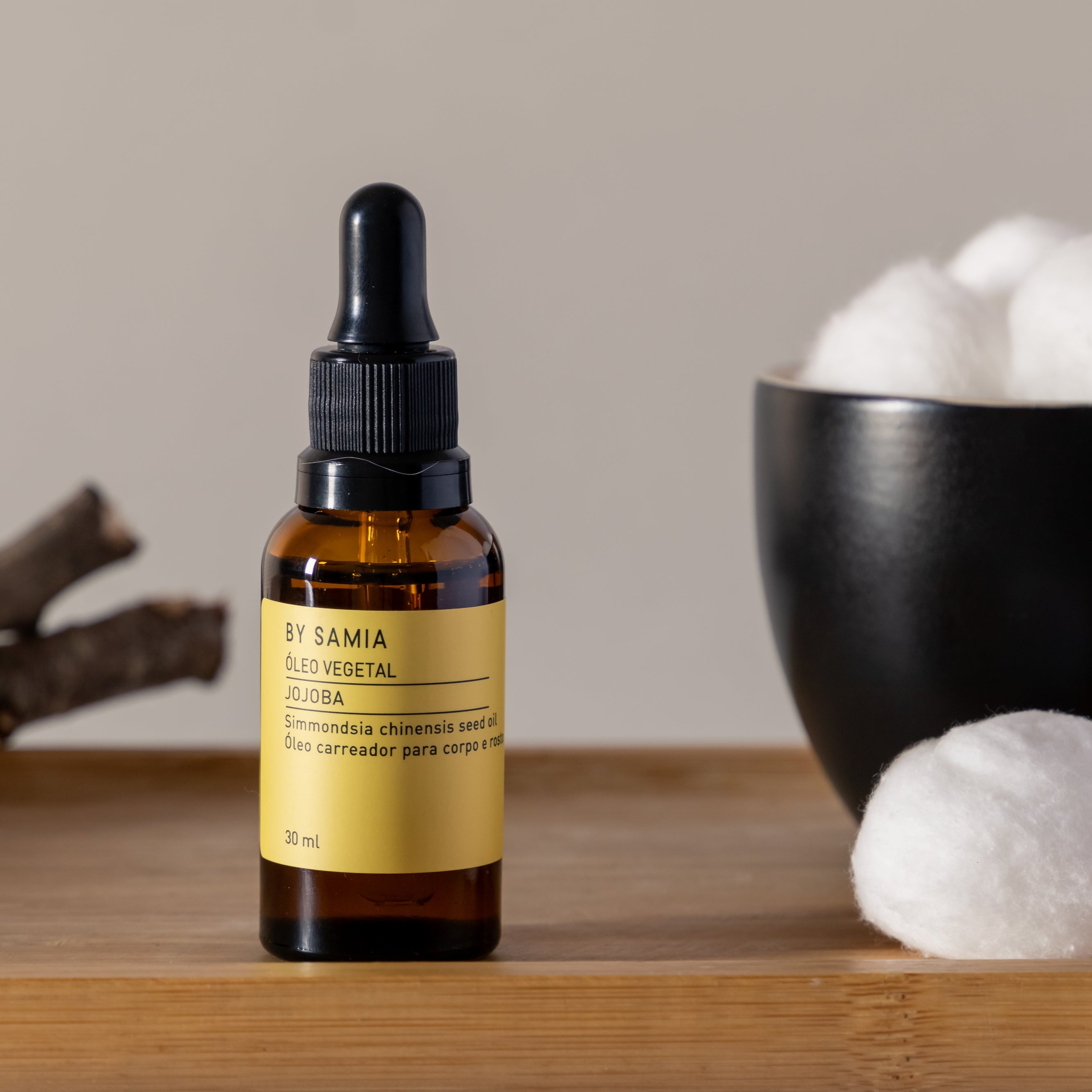 Óleo Vegetal de Jojoba 30 ml - Hidratação e Cuidado Natural – By Samia