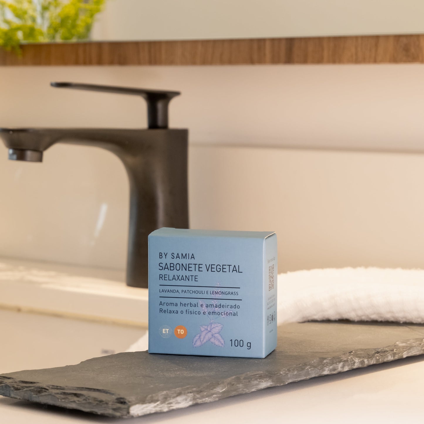 Sabonete em Barra Vegetal Relaxante 100g