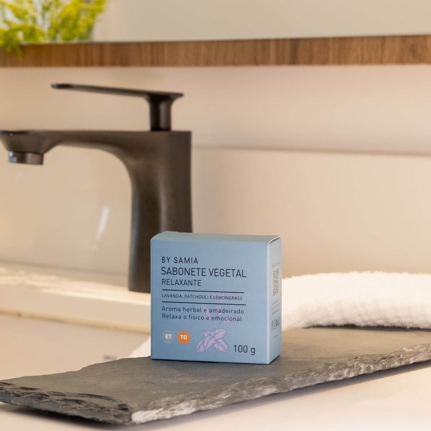 Sabonete em Barra Vegetal Relaxante 100g