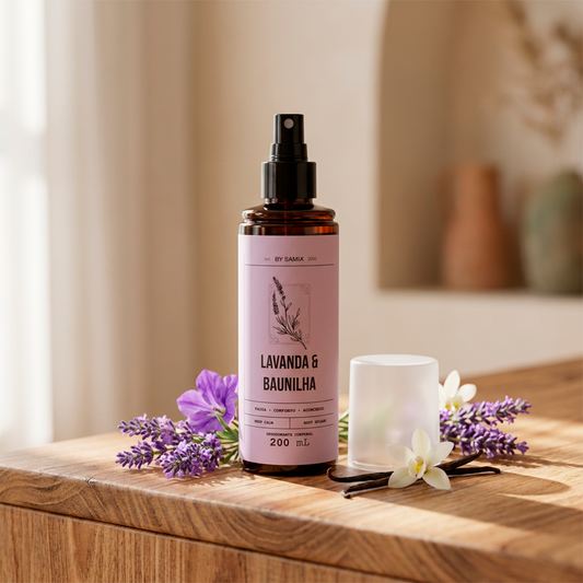 Body Splash Lavanda & Baunilha Deep Calm