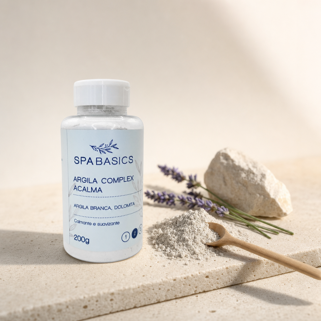 Argila Branca Complex Acalma Spa Basics 200g