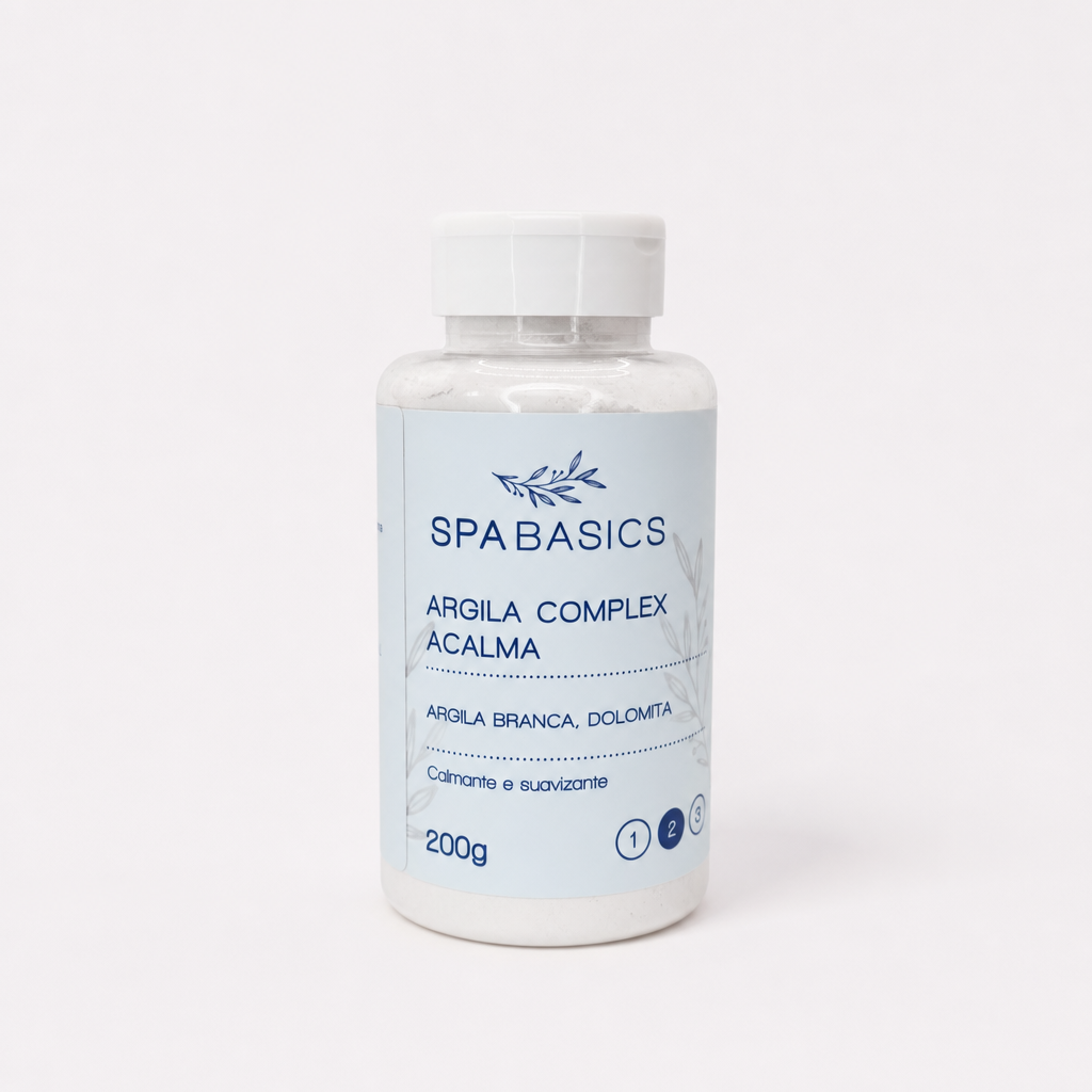 Argila Branca Complex Acalma Spa Basics 200g