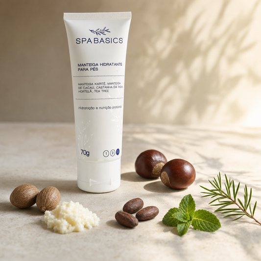 Manteiga Hidratante para os Pés Spa Basics 70g